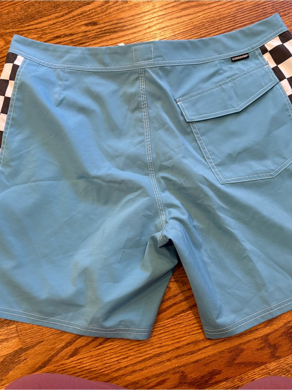 Quiksilver Men's Original Arch 18" Blue Boardshorts size 38 - Picture 5 of 5